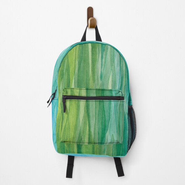 Item preview, Green Turquoise Blue Vertical Seas designed and sold by Alexandria Levin.