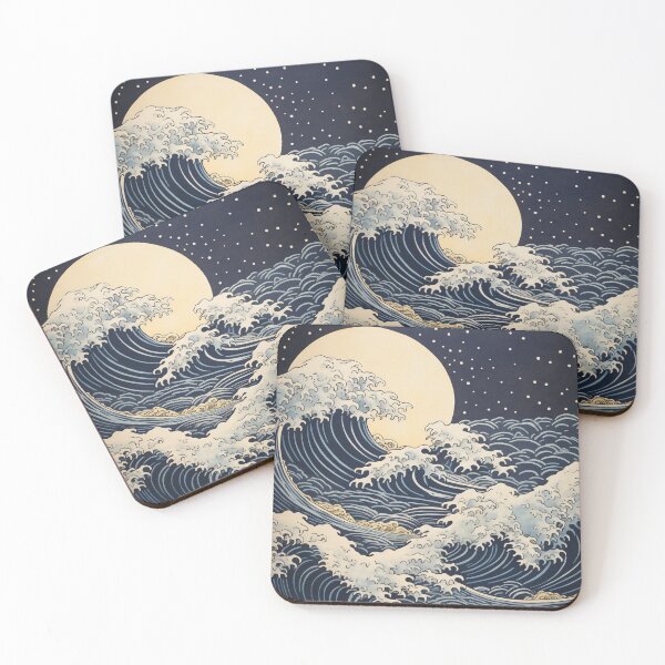 Item preview, Nighttime at Sea designed and sold by LhasaDesignCo.