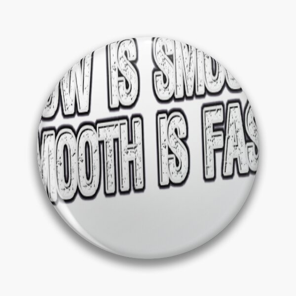 Item preview, Slow Is Smooth Sticker  designed and sold by The Happiness Market .