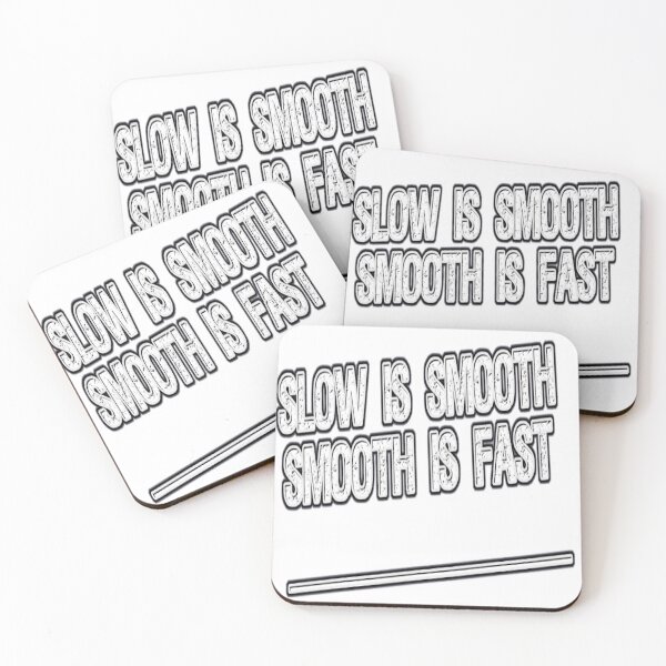 Item preview, Slow Is Smooth Sticker  designed and sold by The Happiness Market .