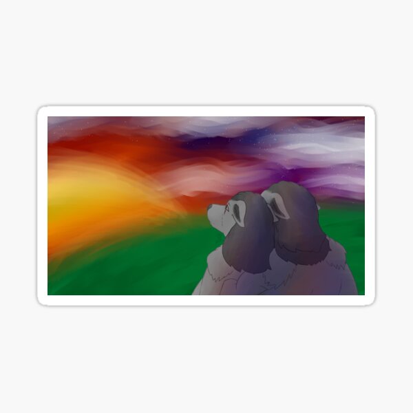 Item preview, Lovers' Sunset designed and sold by AGuyWhoDraws24.