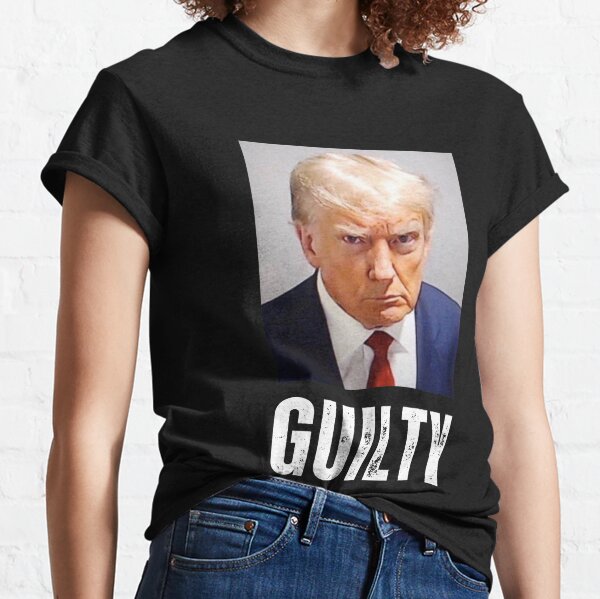 Trump Mugshot GA Guilty Af 2023 Tshirt Trump Guilty af Tshirt