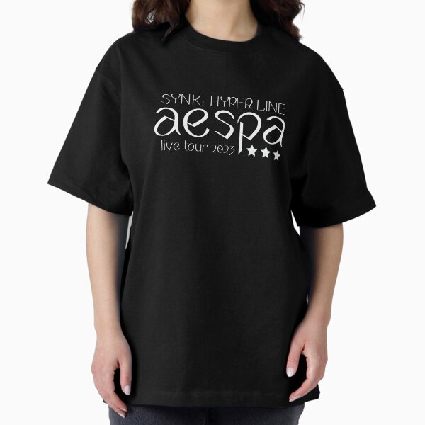 予約】aespa HANDWRITING T-SHIRT_Beyond LIVE MY SYNK. aespa
