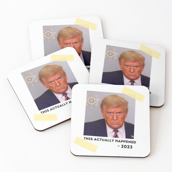 Item preview, DONALD TRUMP MUGSHOT PHOTO 2023 designed and sold by Itis-Whatitis.