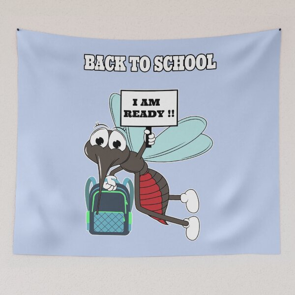Item preview, Mosquito ready to go back to school designed and sold by Astralia.