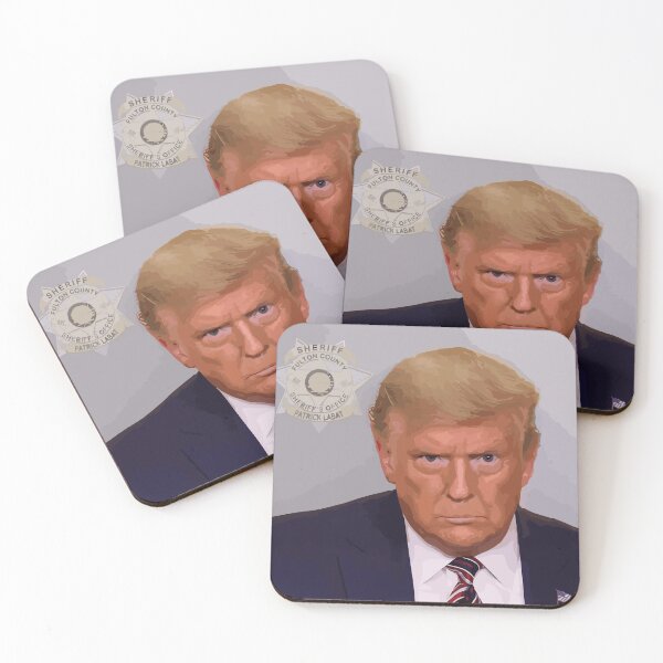 Item preview, President Donald Trump's Mugshot  designed and sold by JaySleeve78.