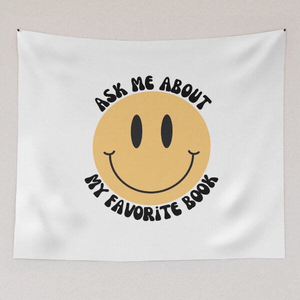 Item preview, Ask Me About My Favorite Book designed and sold by OscarAndOphelia.