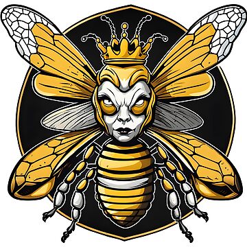 Premium Vector | Luxury queen bee logo design