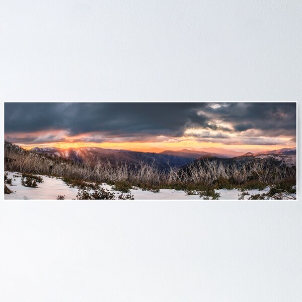 Item preview, Panorama from Rene's Lookout (Mt Hotham) designed and sold by brightmystic.