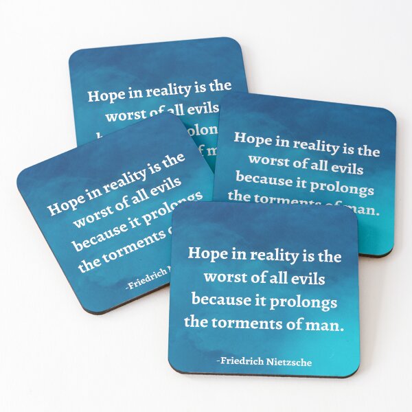 Item preview, Nietzsche: The Perils of Hope in Reality designed and sold by DoseOPhilosophy.