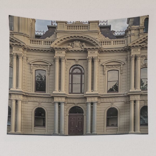 Item preview, The Historic Town Hall on Bull Street - Bendigo, Victoria, Australia designed and sold by Steven Jodoin.