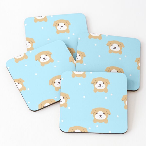 Item preview, Pattern (dogs 2 blue) designed and sold by atzek.