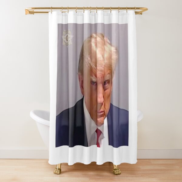 Vista previa del artículo con la obra «Foto policial de Trump», diseñado y vendido por brusslesprouts.