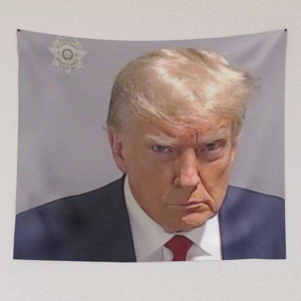 Item preview, Trump Mugshot designed and sold by ArashiiGames.
