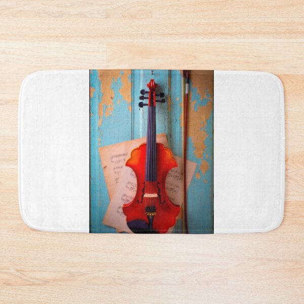 Item preview, Beautiful Baroque Violin On Old Door designed and sold by Garry Gay.