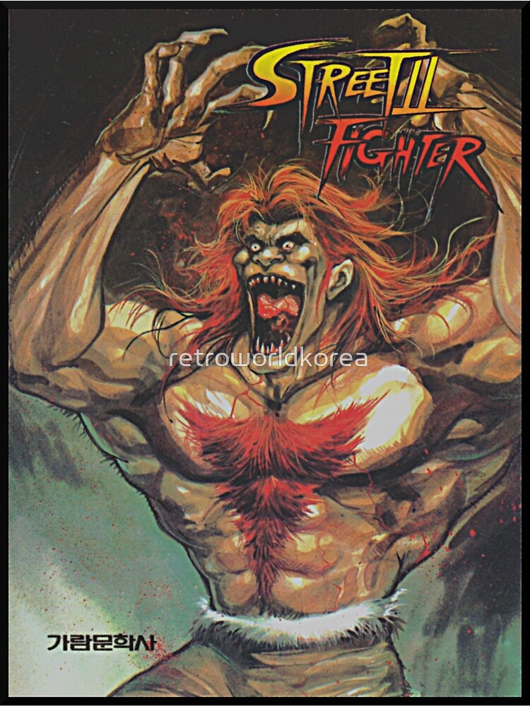 Blanka Street Fighter II Art Print for Sale by winscometjump