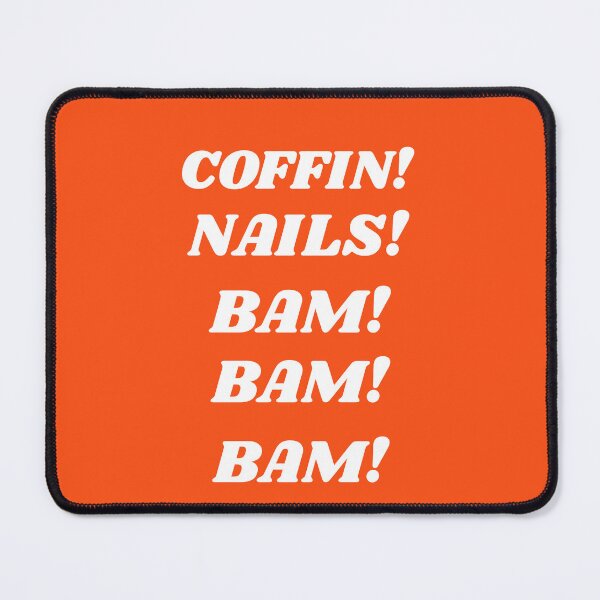 Item preview, Coffin! Nails! Bam! Bam! Bam!, Cincinnati Bengals designed and sold by RiffRaffGraffix.