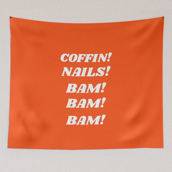 Item preview, Coffin! Nails! Bam! Bam! Bam!, Cincinnati Bengals designed and sold by RiffRaffGraffix.