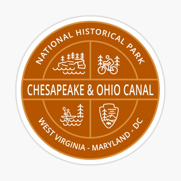 Item preview, Chesapeake & Ohio Canal National Historical Park Heraldic Logo designed and sold by VanyaKar.