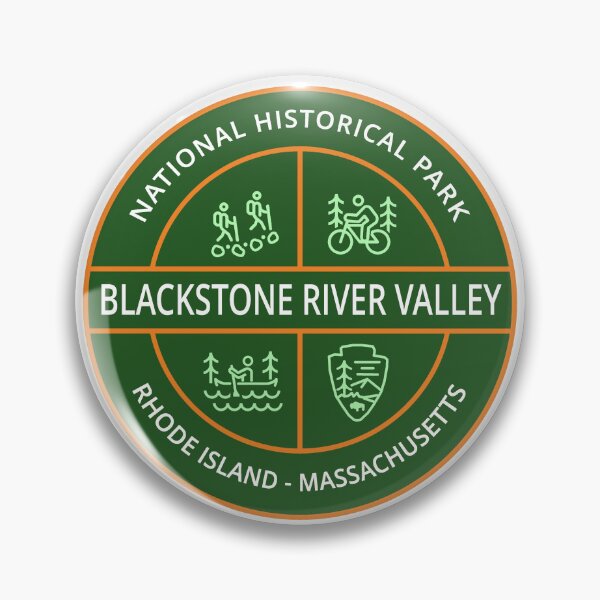 Item preview, Blackstone River Valley National Historical Park Heraldic Logo designed and sold by VanyaKar.