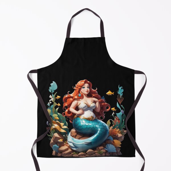 Item preview, Pretty Plus Size Mermaid designed and sold by SirenasWorld.
