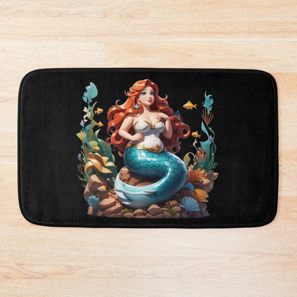 Item preview, Pretty Plus Size Mermaid designed and sold by SirenasWorld.