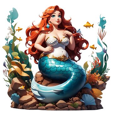 Plus Size Mermaid Art