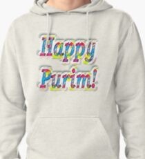 Happy Purim! Pullover Hoodie