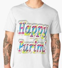 Happy Purim! Men's Premium T-Shirt