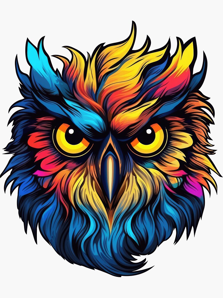 Colorful Bird Stickers: Vibrant and Eye-Catching Decorations for