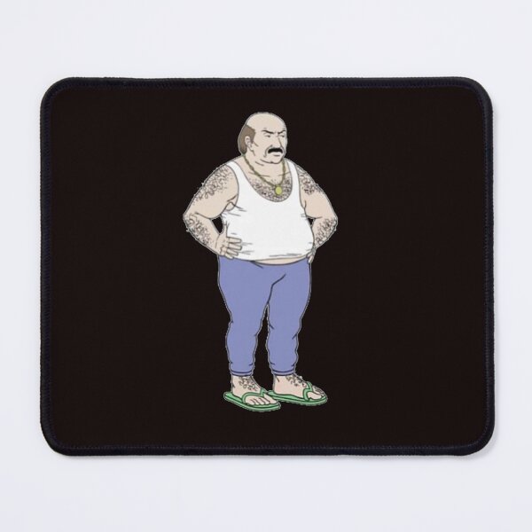 Item preview, Aqua teen hunger force Carl angry wearing sandals designed and sold by GarfieldJacobs.