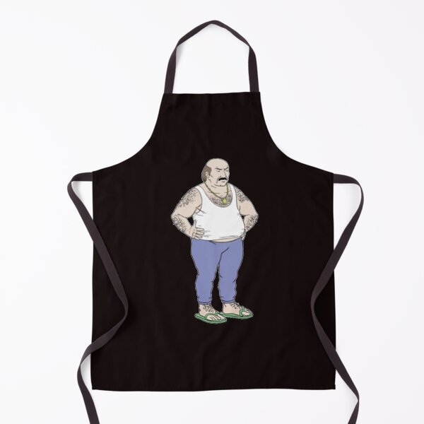 Item preview, Aqua teen hunger force Carl angry wearing sandals   designed and sold by GarfieldJacobs.