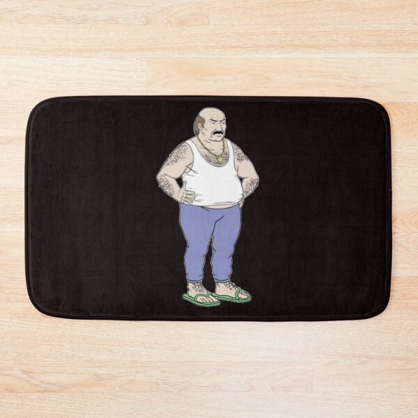 Item preview, Aqua teen hunger force Carl angry wearing sandals   designed and sold by GarfieldJacobs.