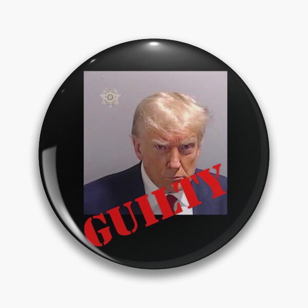 Item preview, TRUMP MUGSHOT GUILTY  FUNNY TRUMP designed and sold by LoveAndDefiance.
