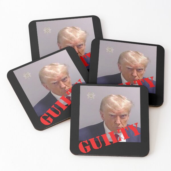 Item preview, TRUMP MUGSHOT GUILTY  FUNNY TRUMP designed and sold by LoveAndDefiance.