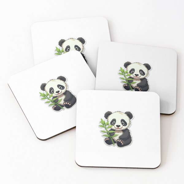 Item preview, Adorable Panda Bamboo Buddy designed and sold by TuringDesigns.