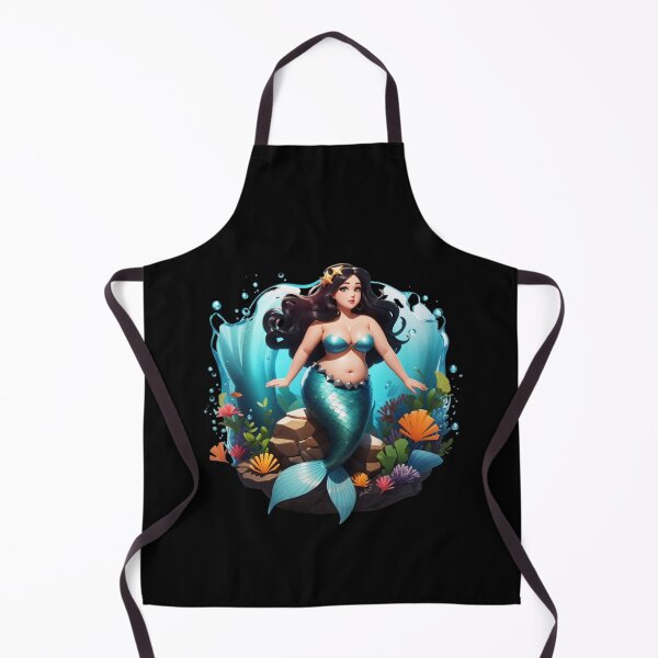 Item preview, Raven Plus Size Mermaid Beauty  designed and sold by SirenasWorld.