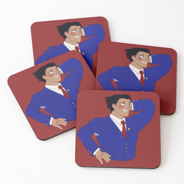 Item preview, Phoenix Wright Embarrassed Sprite designed and sold by Claire-Voyance.