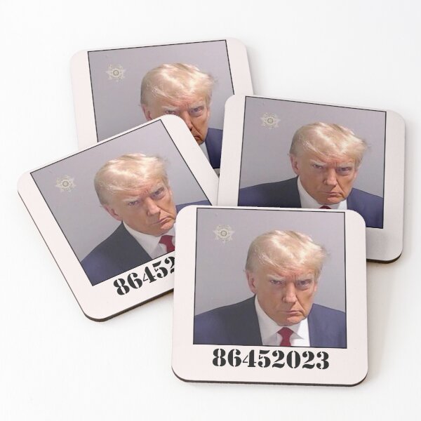 Item preview,  TRUMP MUGSHOT  FULTON COUNTY GEORGIA 86452023 designed and sold by LoveAndDefiance.