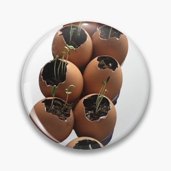 Item preview, Eggshell seed starters designed and sold by Popenika Designs.