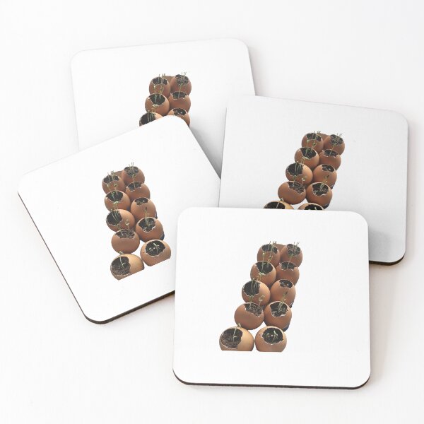 Item preview, Eggshell seed starters designed and sold by Popenika Designs.