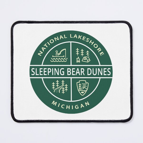 Item preview, Sleeping Bear Dunes National Lakeshore Heraldic Logo designed and sold by VanyaKar.