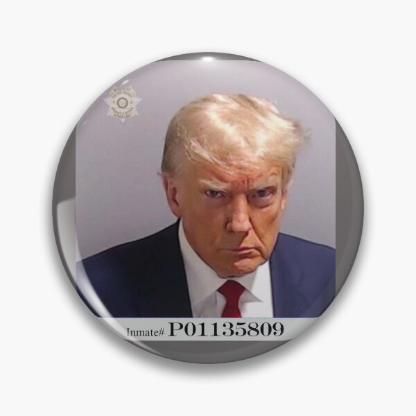 Item preview, Donald Trump Booking Photo ("Mug Shot") August 24, 2023 designed and sold by michael6076.