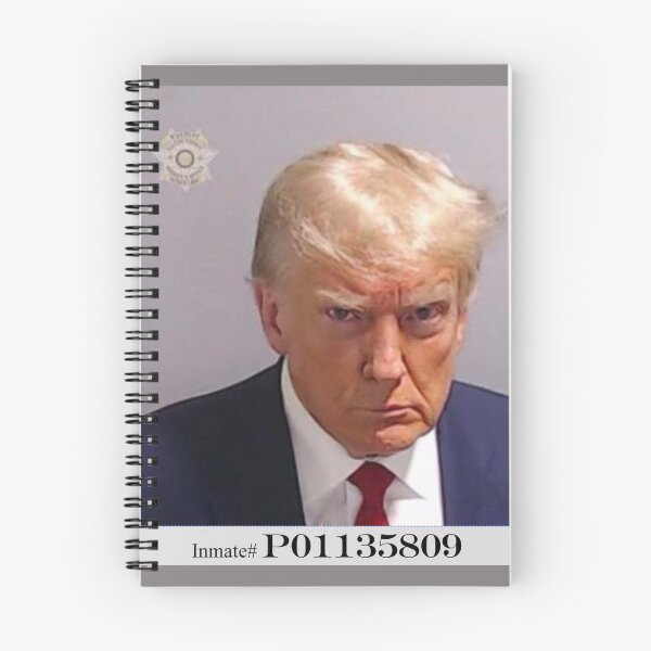 Item preview, Donald Trump Booking Photo ("Mug Shot") August 24, 2023 designed and sold by michael6076.