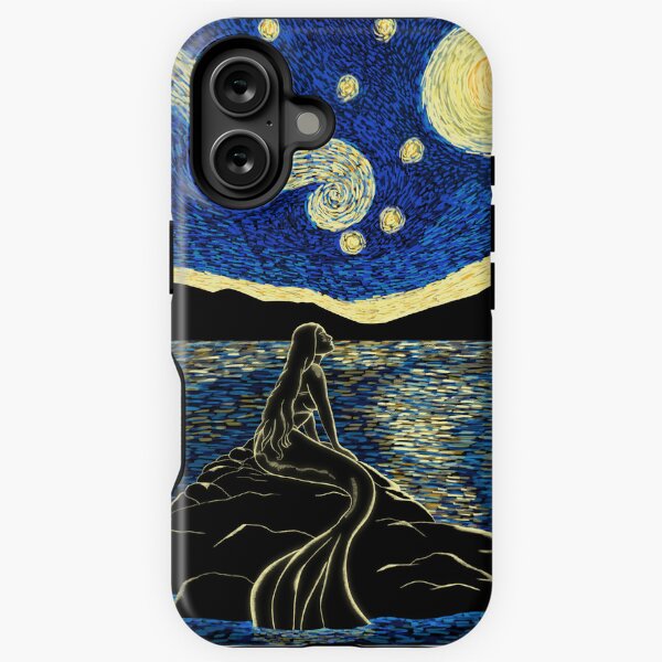 Item preview, Starry Night The Little Mermaid designed and sold by Anais-Artt.