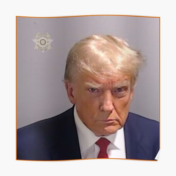Trump Mugshot!  Poster