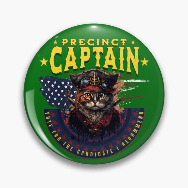 Item preview, Voting Precinct Captain (Cat) designed and sold by HaileyLow.