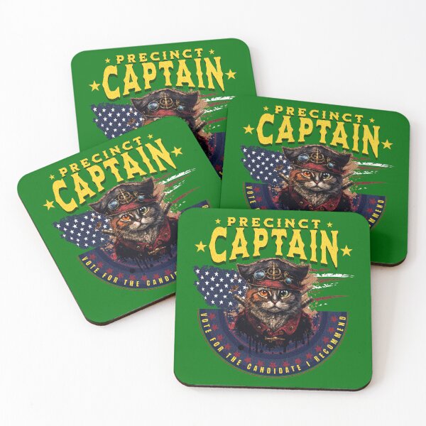 Item preview, Voting Precinct Captain (Cat) designed and sold by HaileyLow.