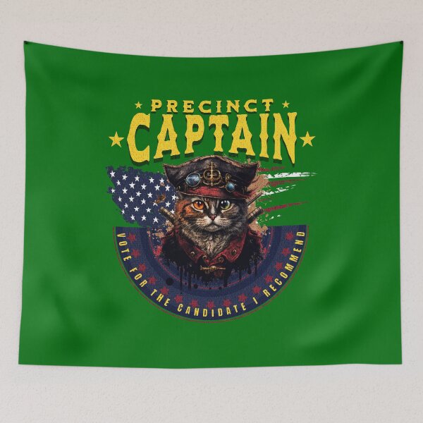 Item preview, Voting Precinct Captain (Cat) designed and sold by HaileyLow.