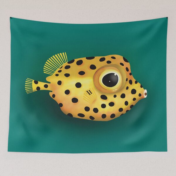 Item preview, Yellow Boxfish designed and sold by Karin Taylor.